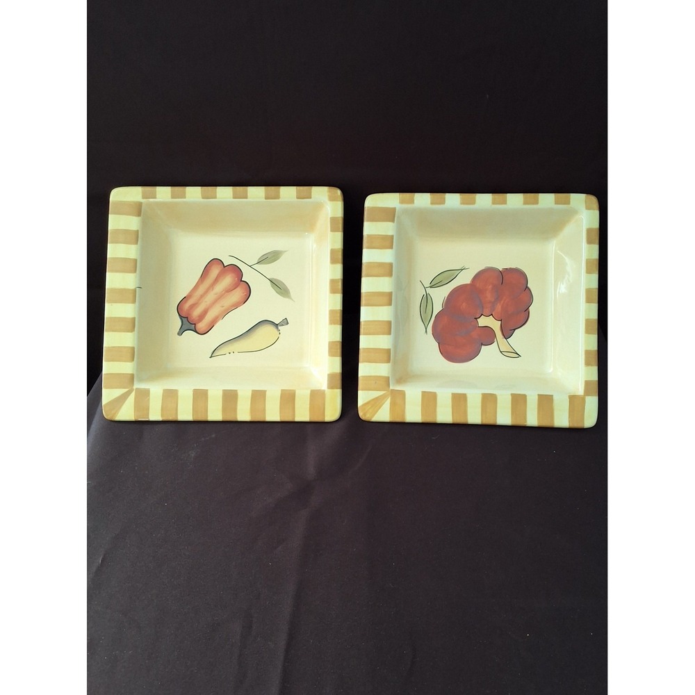 2004 Signature Housewares Antipasto Bowls. Measurements In Pictures  GVC